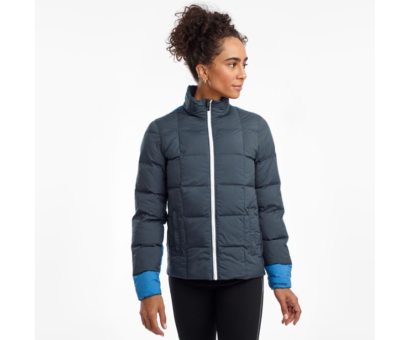 Women\'s Saucony Snowdrift 2.0 Jackets Navy | Singapore 275GSOL